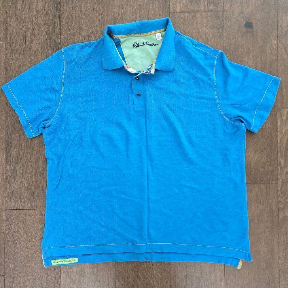 Robert Graham polo shirt top size XXL